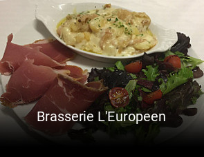 Brasserie L'Europeen heures d'ouverture