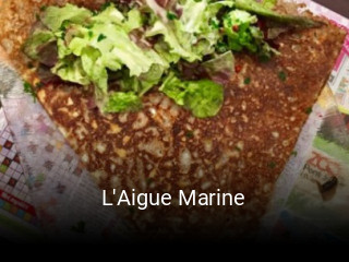 L'Aigue Marine ouvert