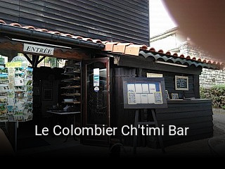 Le Colombier Ch'timi Bar plan d'ouverture