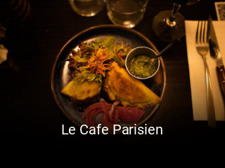 Le Cafe Parisien heures d'affaires