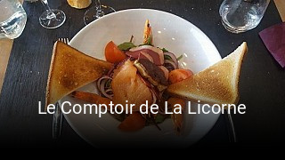 Le Comptoir de La Licorne ouvert