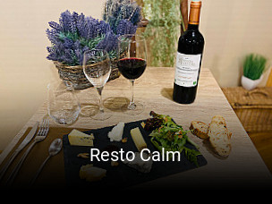 Resto Calm plan d'ouverture