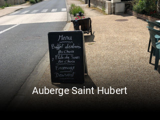 Auberge Saint Hubert ouvert