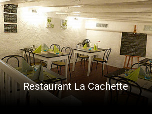 Restaurant La Cachette ouvert