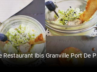 Le Restaurant Ibis Granville Port De Plaisance ouvert