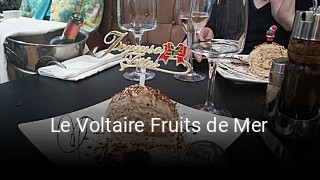 Le Voltaire Fruits de Mer plan d'ouverture