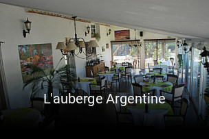 L'auberge Argentine heures d'ouverture