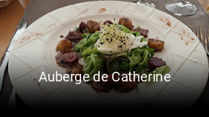 Auberge de Catherine heures d'ouverture