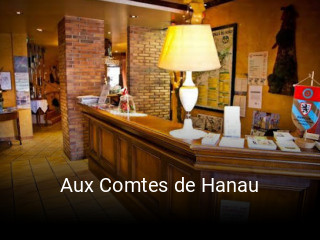 Aux Comtes de Hanau ouvert