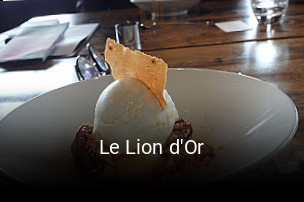 Le Lion d'Or ouvert