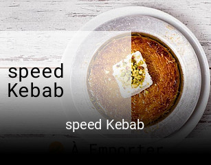 speed Kebab heures d'ouverture