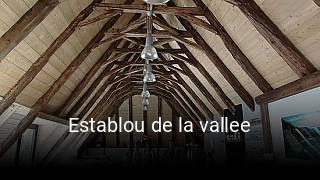 Establou de la vallee ouvert