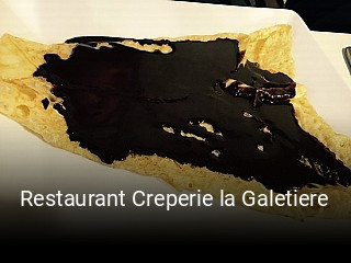 Restaurant Creperie la Galetiere heures d'affaires