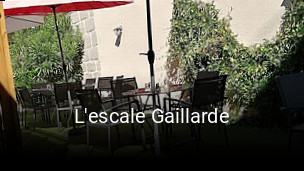 L'escale Gaillarde ouvert