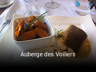 Auberge des Voiliers heures d'ouverture