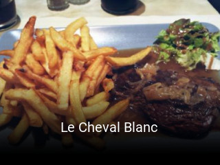 Le Cheval Blanc ouvert