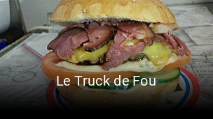 Le Truck de Fou ouvert