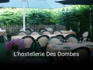 L'hostellerie Des Dombes heures d'ouverture