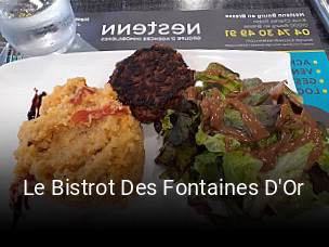 Le Bistrot Des Fontaines D'Or heures d'ouverture