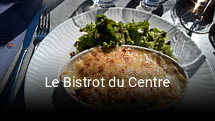 Le Bistrot du Centre plan d'ouverture