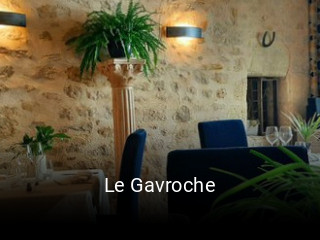 Le Gavroche ouvert