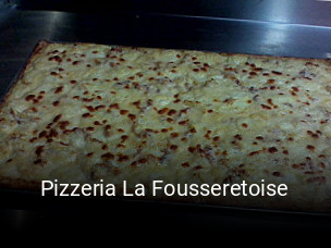 Pizzeria La Fousseretoise plan d'ouverture