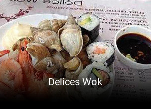 Delices Wok heures d'affaires