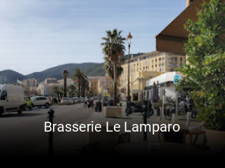 Brasserie Le Lamparo heures d'ouverture