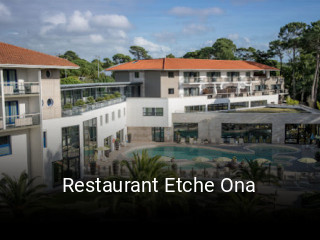 Restaurant Etche Ona ouvert
