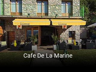 Cafe De La Marine ouvert