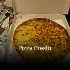 Pizza Presto heures d'ouverture