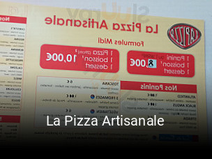 La Pizza Artisanale ouvert