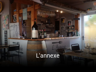 L'annexe ouvert