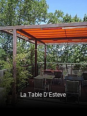 La Table D'Esteve heures d'ouverture