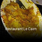 Restaurant Le Cairn heures d'ouverture