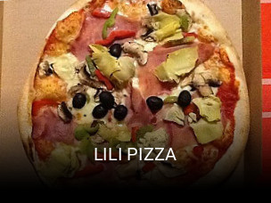 LILI PIZZA ouvert