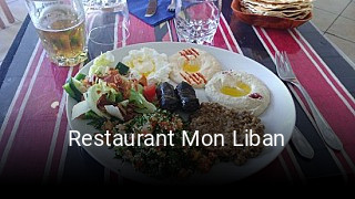 Restaurant Mon Liban ouvert