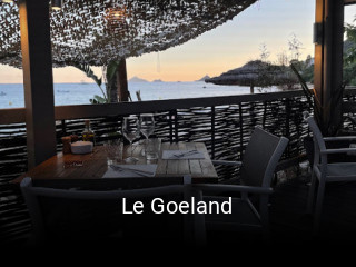 Le Goeland plan d'ouverture