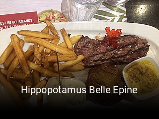 Hippopotamus Belle Epine plan d'ouverture