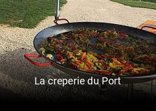 La creperie du Port plan d'ouverture