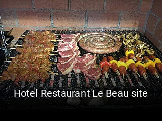 Hotel Restaurant Le Beau site heures d'affaires