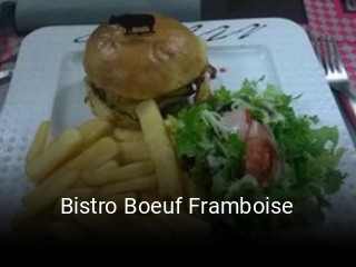 Bistro Boeuf Framboise heures d'affaires