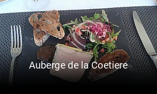 Auberge de la Coetiere plan d'ouverture