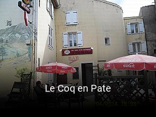 Le Coq en Pate ouvert