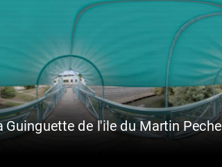 La Guinguette de l'ile du Martin Pecheur heures d'affaires