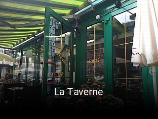 La Taverne heures d'ouverture