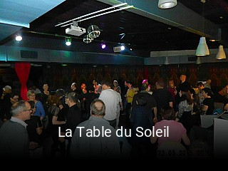 La Table du Soleil ouvert