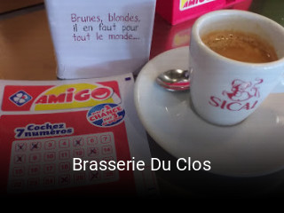 Brasserie Du Clos plan d'ouverture