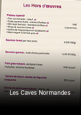 Les Caves Normandes heures d'affaires