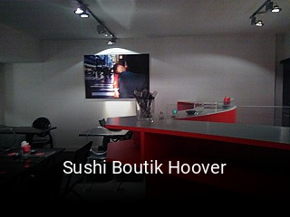 Sushi Boutik Hoover plan d'ouverture